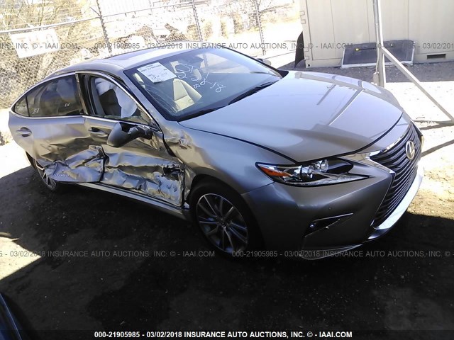 JTHBW1GG2G2109251 - 2016 LEXUS ES 300H GRAY photo 1