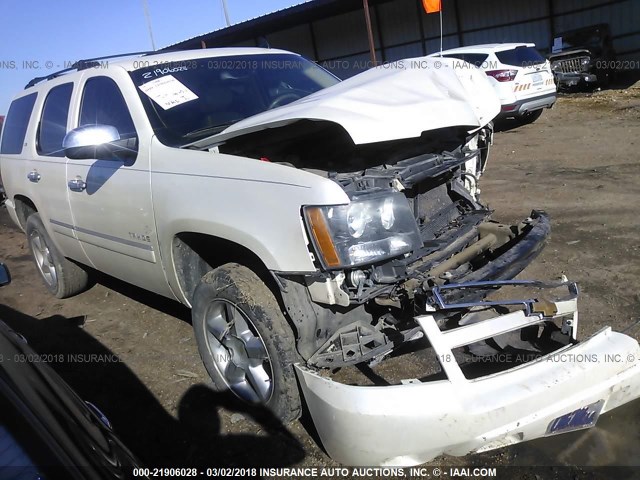 1GNSCCE05CR117445 - 2012 CHEVROLET TAHOE C1500 LTZ CREAM photo 1