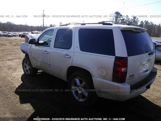 1GNSCCE05CR117445 - 2012 CHEVROLET TAHOE C1500 LTZ CREAM photo 3