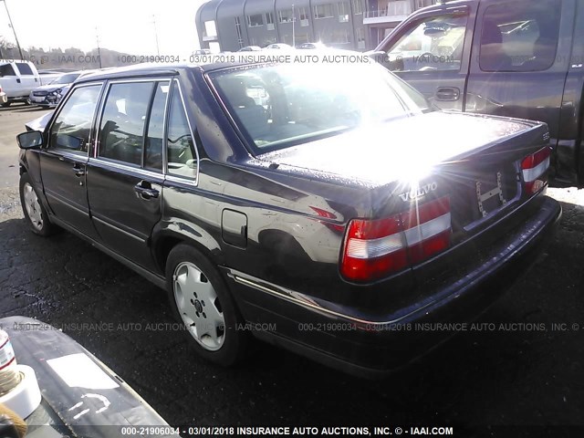 YV1KS9605V1106258 - 1997 VOLVO 960 PURPLE photo 3