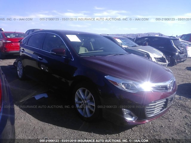 4T1BK1EB0DU066982 - 2013 TOYOTA AVALON PREMIUM/TOURING/LIMITED MAROON photo 1