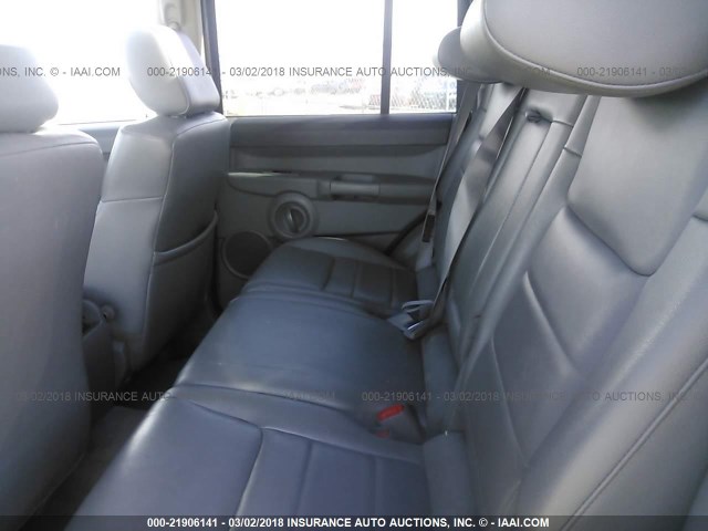 1J8HG48K67C636869 - 2007 JEEP COMMANDER Dark Blue photo 8