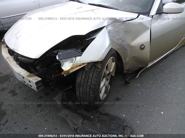 JN1AZ34E24T060113 - 2004 NISSAN 350Z COUPE SILVER photo 6