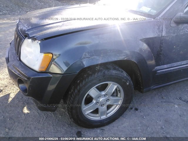 1J8GR48K77C504306 - 2007 JEEP GRAND CHEROKEE LAREDO/COLUMBIA/FREEDOM 灰色 照片 6