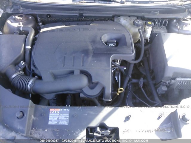 1G1ZC5E17BF375910 - 2011 CHEVROLET MALIBU 1LT BROWN photo 10