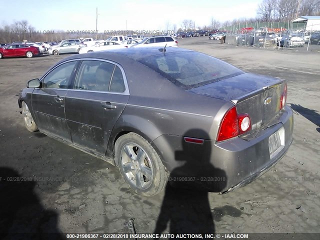 1G1ZC5E17BF375910 - 2011 CHEVROLET MALIBU 1LT BROWN photo 3