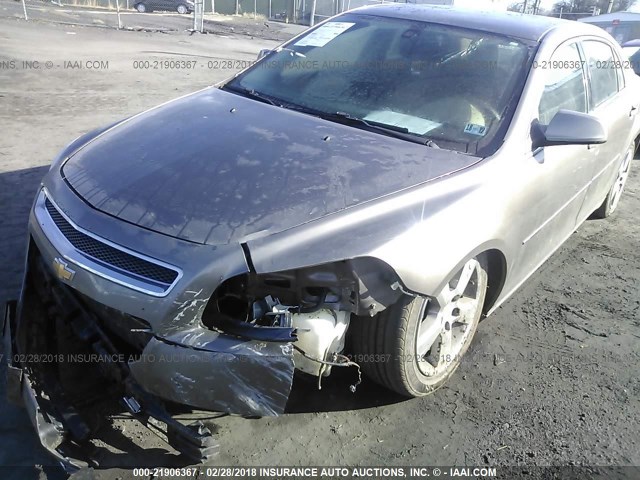 1G1ZC5E17BF375910 - 2011 CHEVROLET MALIBU 1LT BROWN photo 6