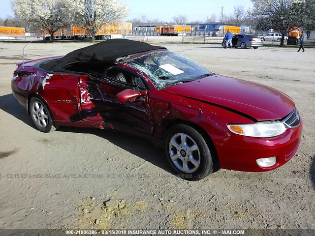 2T1FF22P81C502969 - 2001 TOYOTA CAMRY SOLARA SE/SLE Qırmızı foto 1