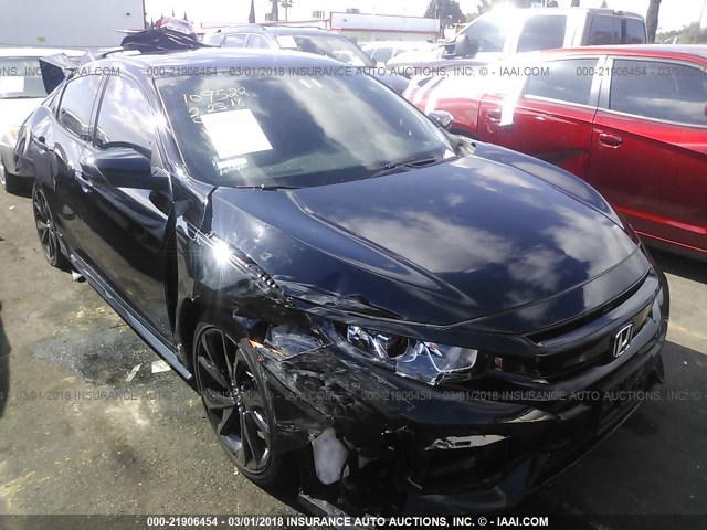 SHHFK7H48HU427801 - 2017 HONDA CIVIC SPORT Schwarz Foto 1
