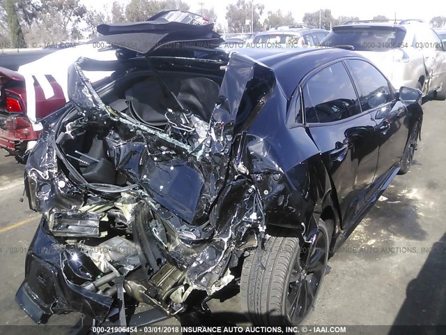 SHHFK7H48HU427801 - 2017 HONDA CIVIC SPORT Schwarz Foto 4