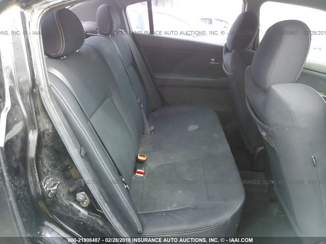 3N1BB6AP0BL660730 - 2011 NISSAN SENTRA SE-R BLACK photo 8