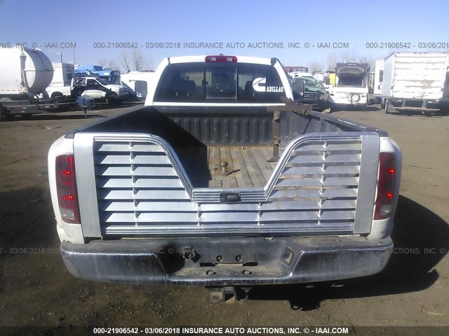 3D7MX48C76G171129 - 2006 DODGE RAM 3500 ST/SLT WHITE photo 8