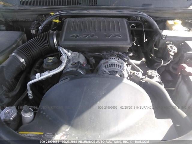 1J4HR48N75C597406 - 2005 JEEP GRAND CHEROKEE LAREDO/COLUMBIA/FREEDOM 银色 照片 10