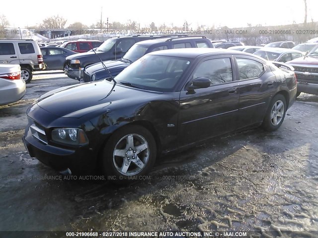 2B3CA3CV9AH287033 - 2010 DODGE CHARGER SXT 黑色 照片 2