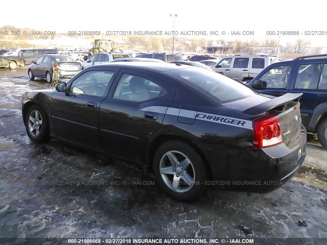 2B3CA3CV9AH287033 - 2010 DODGE CHARGER SXT 黑色 照片 3