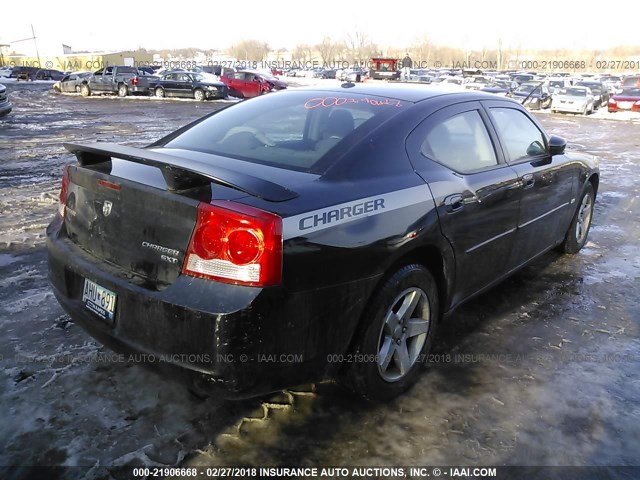 2B3CA3CV9AH287033 - 2010 DODGE CHARGER SXT 黑色 照片 4