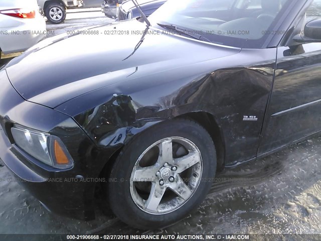 2B3CA3CV9AH287033 - 2010 DODGE CHARGER SXT 黑色 照片 6