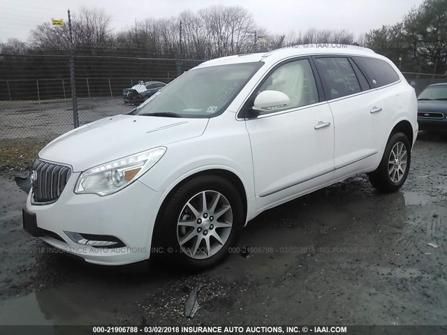 5GAKRAKD4HJ290495 - 2017 BUICK ENCLAVE 白色 照片 2