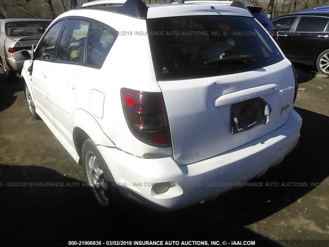 5Y2SL65896Z455256 - 2006 PONTIAC VIBE WHITE photo 3