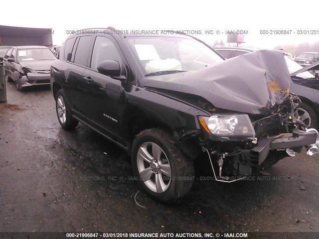 1C4NJCEA6FD328322 - 2015 JEEP COMPASS LATITUDE შავი ფოტო 1