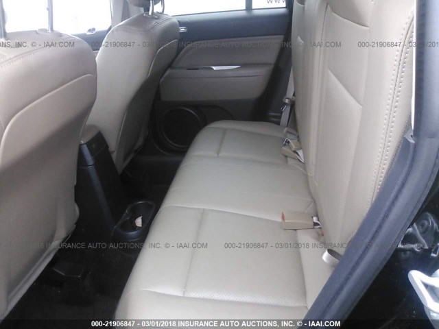 1C4NJCEA6FD328322 - 2015 JEEP COMPASS LATITUDE შავი ფოტო 8