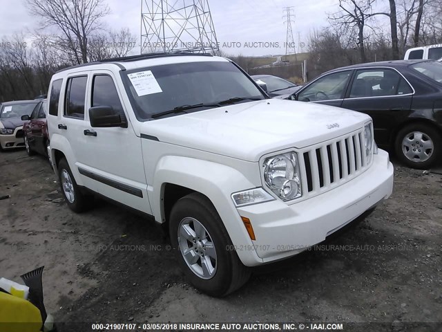 1J4PN2GK9AW148918 - 2010 JEEP LIBERTY SPORT 白色 照片 1