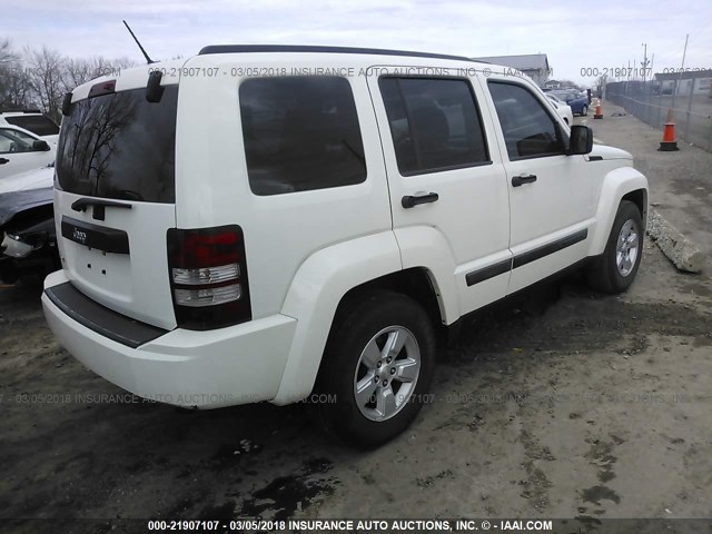 1J4PN2GK9AW148918 - 2010 JEEP LIBERTY SPORT 白色 照片 4