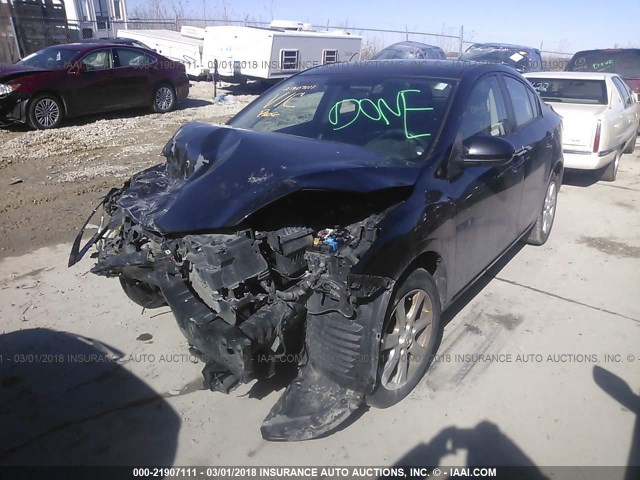 JM1BL1VF1B1476466 - 2011 MAZDA 3 I BLACK photo 2