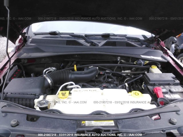 1J4PN2GK7BW555900 - 2011 JEEP LIBERTY SPORT 勃艮第红 照片 10