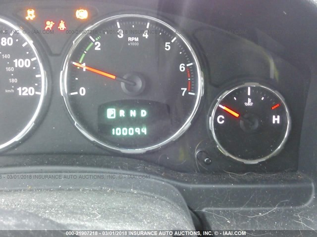 1J4PN2GK7BW555900 - 2011 JEEP LIBERTY SPORT 勃艮第红 照片 7