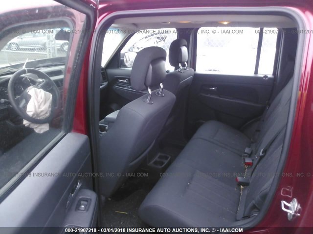1J4PN2GK7BW555900 - 2011 JEEP LIBERTY SPORT 勃艮第红 照片 8