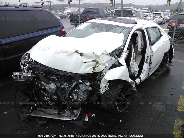 SHHFK7H94HU426561 - 2017 HONDA CIVIC SPORT TOURING WHITE photo 2