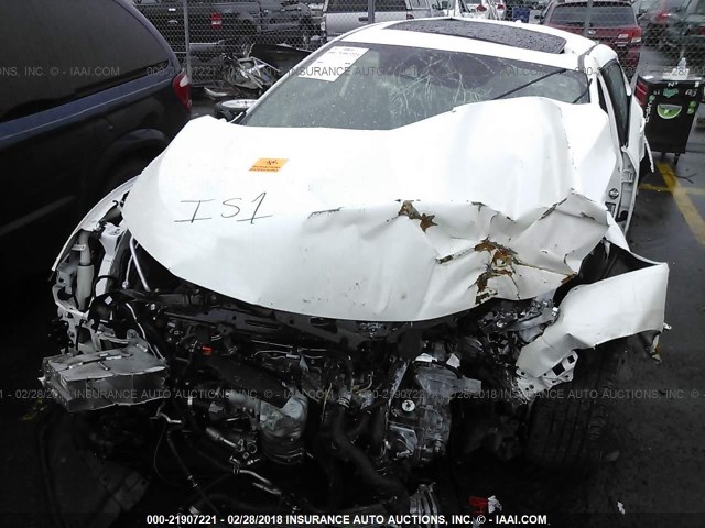 SHHFK7H94HU426561 - 2017 HONDA CIVIC SPORT TOURING WHITE photo 6