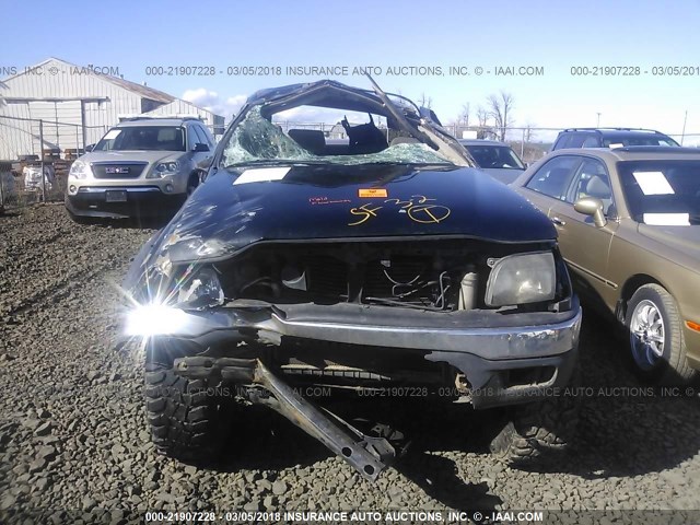 5TEWN72N74Z358070 - 2004 TOYOTA TACOMA XTRACAB BLACK photo 6