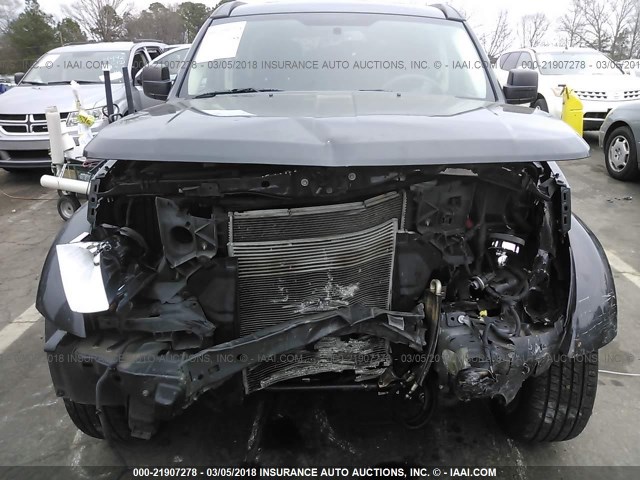 1D4PT4GX7BW516147 - 2011 DODGE NITRO HEAT GRAY photo 6