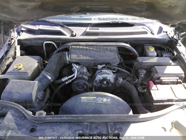 1J8HG48K07C527078 - 2007 JEEP COMMANDER TEAL photo 10