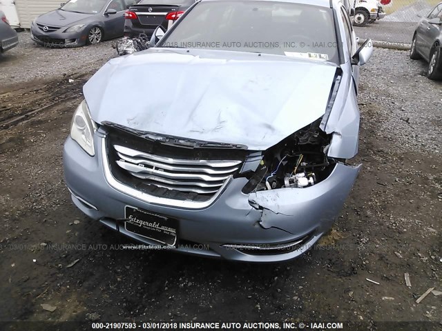 1C3CCBBB7DN538867 - 2013 CHRYSLER 200 TOURING BLUE photo 6