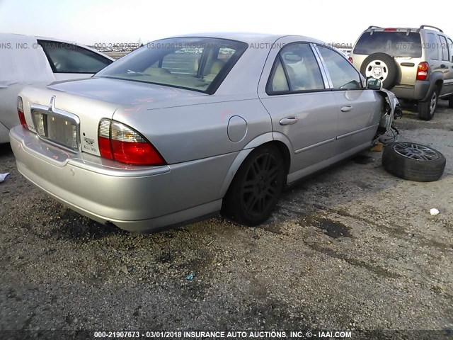 1LNHM87A24Y656739 - 2004 LINCOLN LS SILVER photo 4