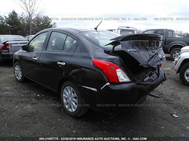 3N1CN7AP2FL840671 - 2015 NISSAN VERSA S/S PLUS/SV/SL BLACK photo 3