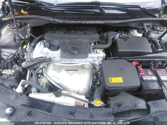 4T1BF1FK5EU375268 - 2014 TOYOTA CAMRY L/SE/LE/XLE 灰色 照片 10