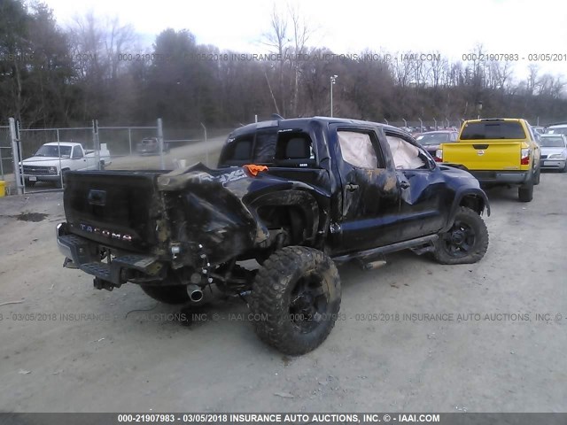 3TMCZ5AN1HM092593 - 2017 TOYOTA TACOMA DBL CAB/SR/TRDSPT/OR/PRO Qara foto 4