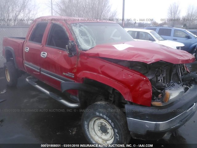 1GCHK23D06F216556 - 2006 CHEVROLET SILVERADO K2500 HEAVY DUTY RED photo 6