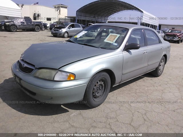 1YVGF22C2X5846024 - 1999 MAZDA 626 ES/LX GREEN photo 2