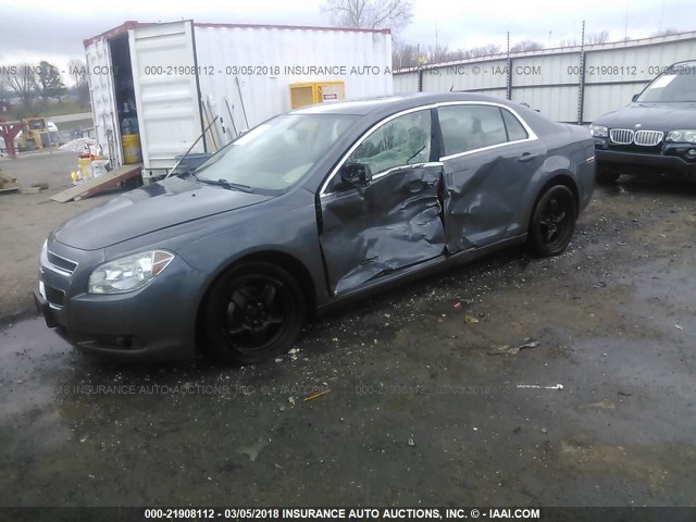 1G1ZG57B79F101739 - 2009 CHEVROLET MALIBU LS ნაცრისფერი ფოტო 2