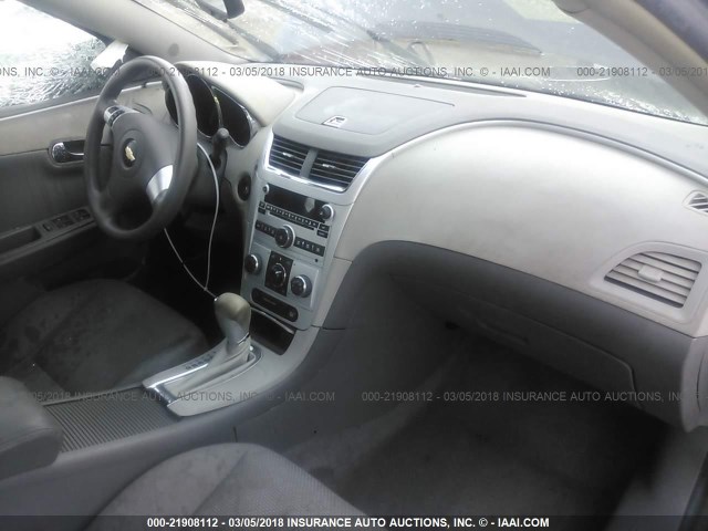 1G1ZG57B79F101739 - 2009 CHEVROLET MALIBU LS ნაცრისფერი ფოტო 5