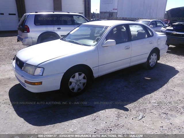 4T1BF12B9TU110548 - 1996 TOYOTA AVALON XL/XLS WHITE photo 2