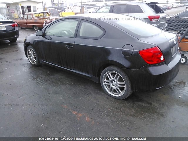 JTKDE177070219104 - 2007 TOYOTA SCION TC 黑色 照片 3