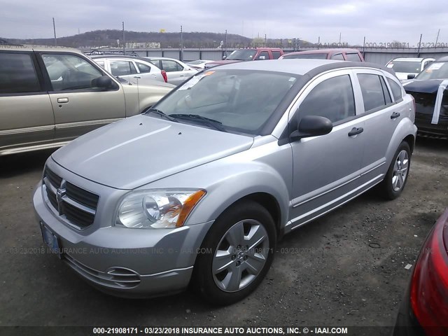 1B3HB48B47D592999 - 2007 DODGE CALIBER SXT GRAY photo 2