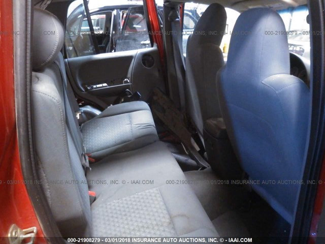 1J4GL48K95W506976 - 2005 JEEP LIBERTY SPORT 红色 照片 8