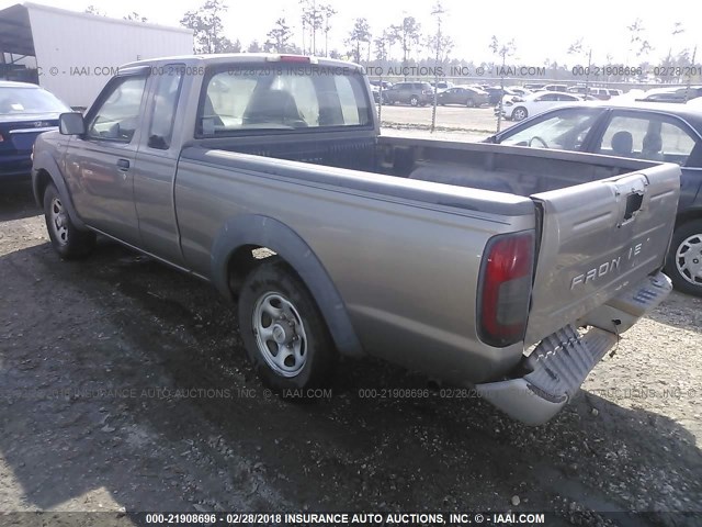 1N6DD26T04C454690 - 2004 NISSAN FRONTIER KING CAB XE BROWN photo 3